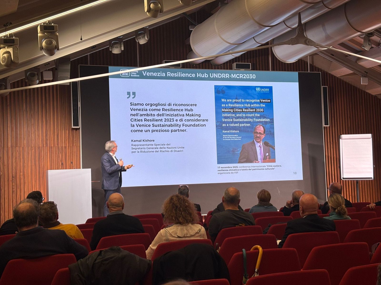 Gestione delle emergenze: a Venezia un confronto europeo su rischi e resilienza urbana