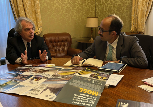 Sostenibilità, il presidente VSF Renato Brunetta incontra a Roma Kamal Kishore, Rappresentante Speciale del Segretario Generale delle Nazioni Unite per DRR e Capo di UNDRR