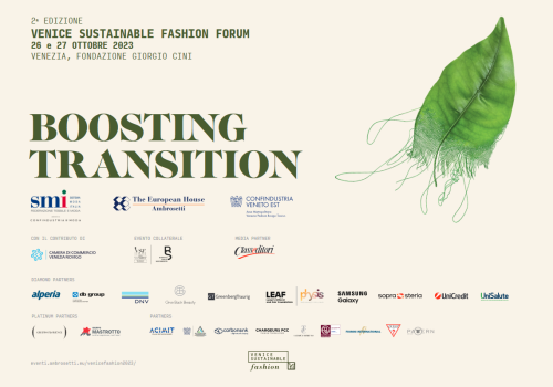 2° edizione Venice Sustainable Fashion Forum