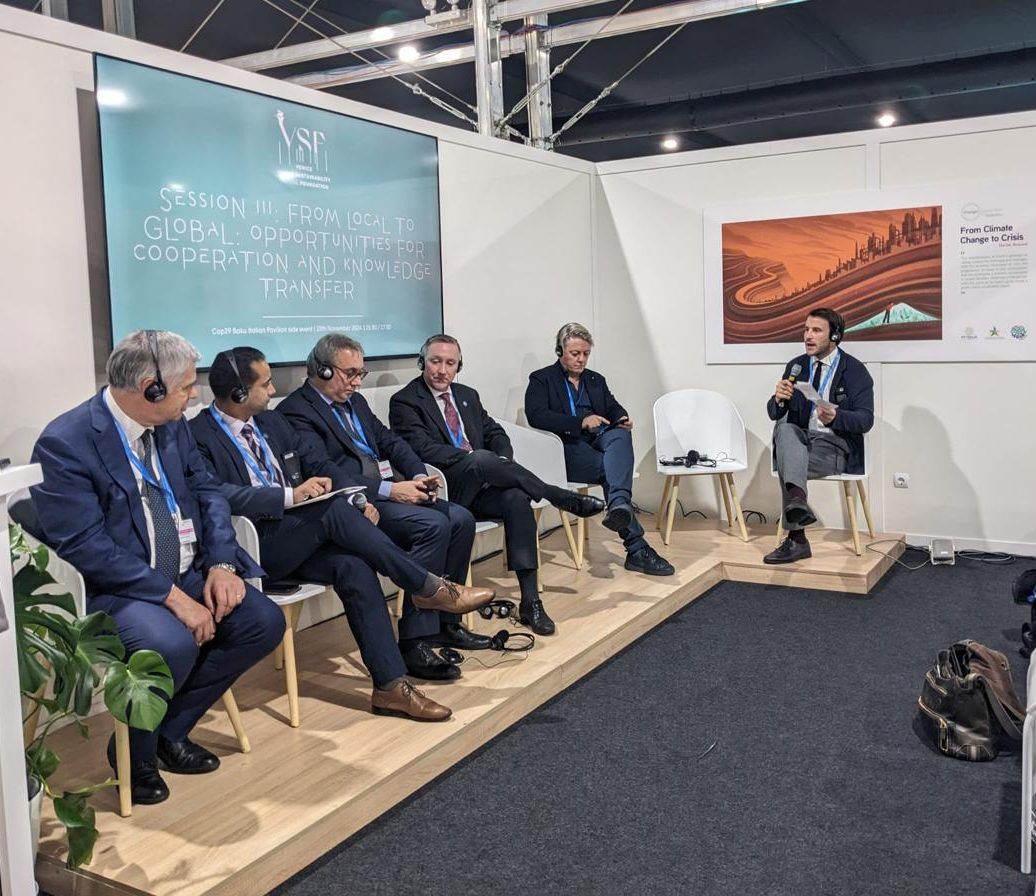 VSF brings Venice paradigm to Cop29 in Baku